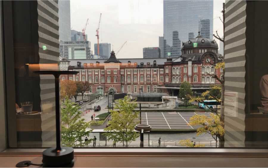 「東京駅」を目の前にガッツリ作業してきました【シェアラウンジ体験記】