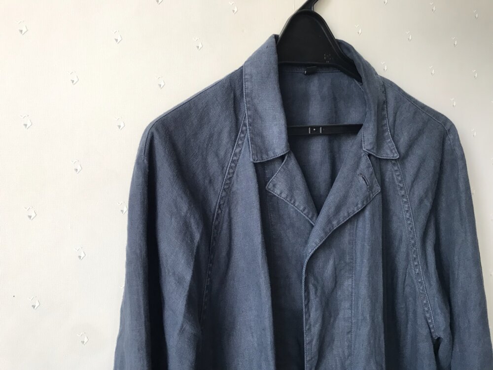 「服の染め替え」D&DEPARTMENTで、愛用のシャツジャケットを染めてもらった話