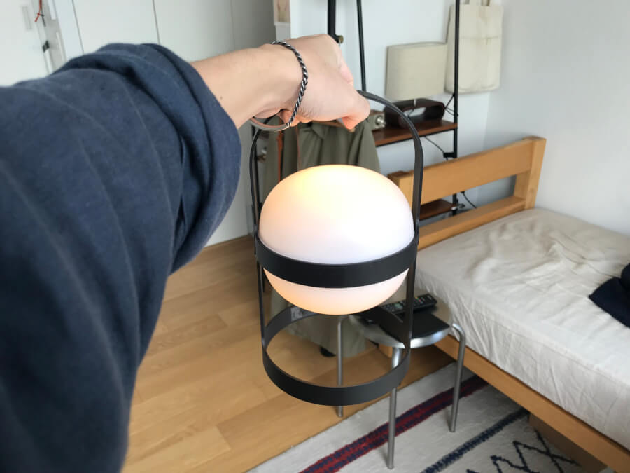 運べるオシャレな照明・ローゼンダール社【ソフトポットソーラー】をしばらく使ってみた感想